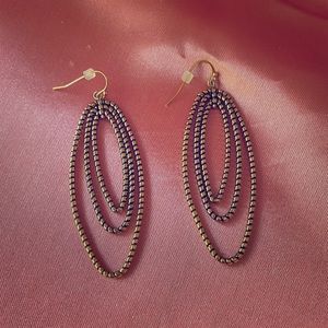 Premier Designs goldstone dangle earrings
